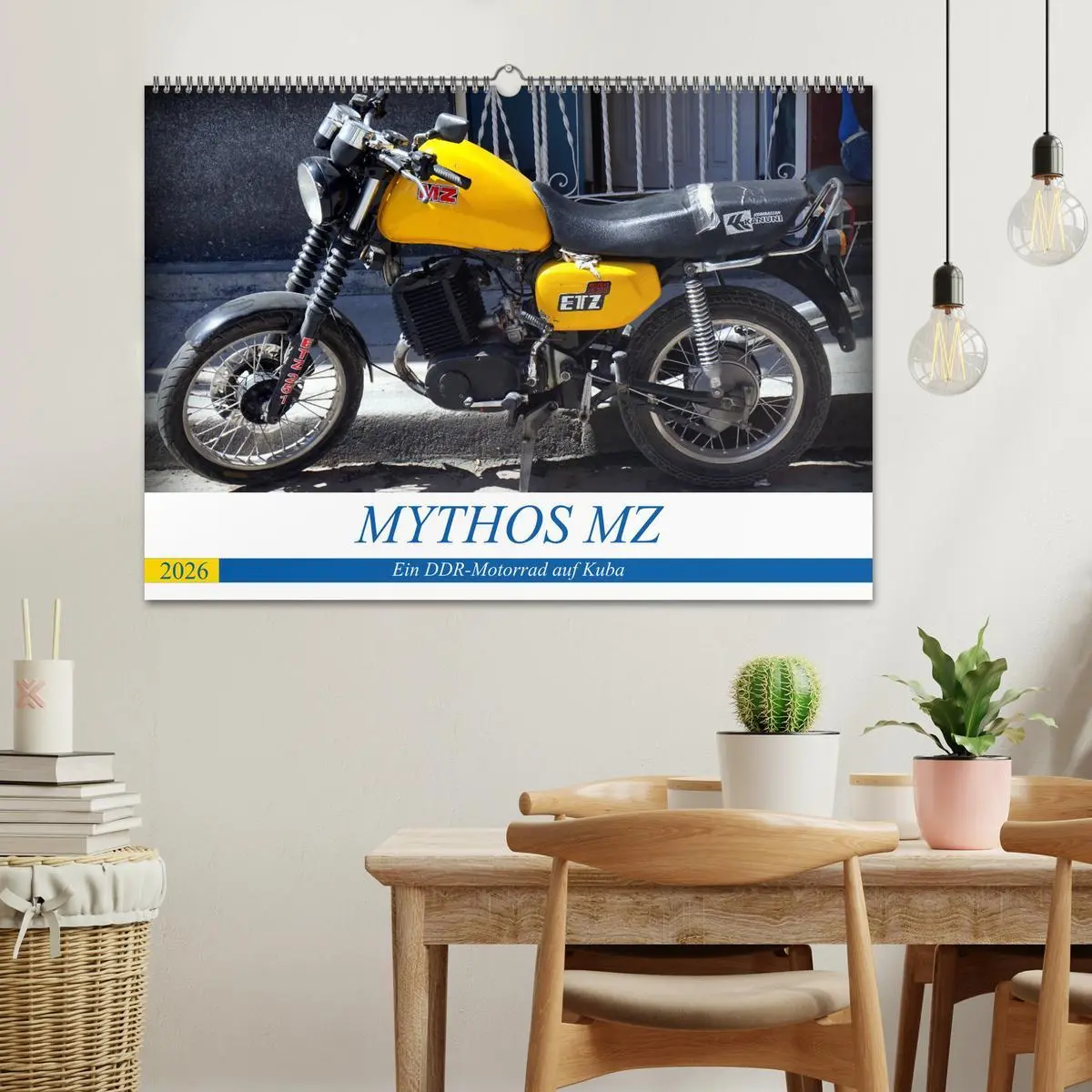Bild: 9783516059304 | Mythos MZ - Ein DDR-Motorrad auf Kuba (Wandkalender 2026 DIN A2...