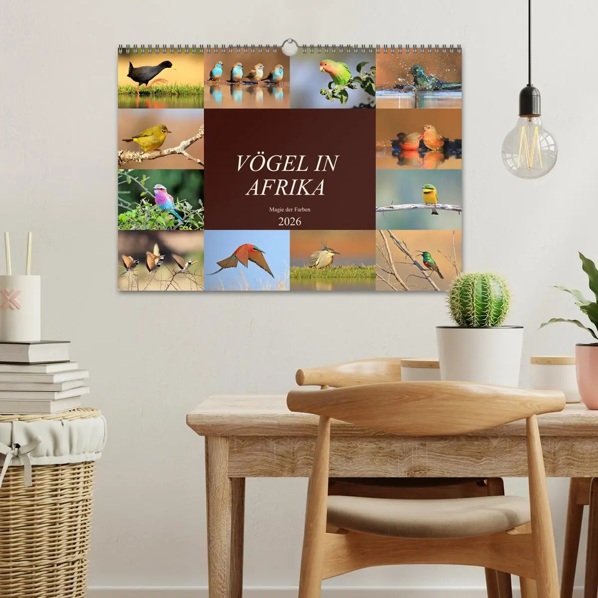Bild: 9783516129304 | Vögel in Afrika - Magie der Farben (Wandkalender 2026 DIN A3 quer),...