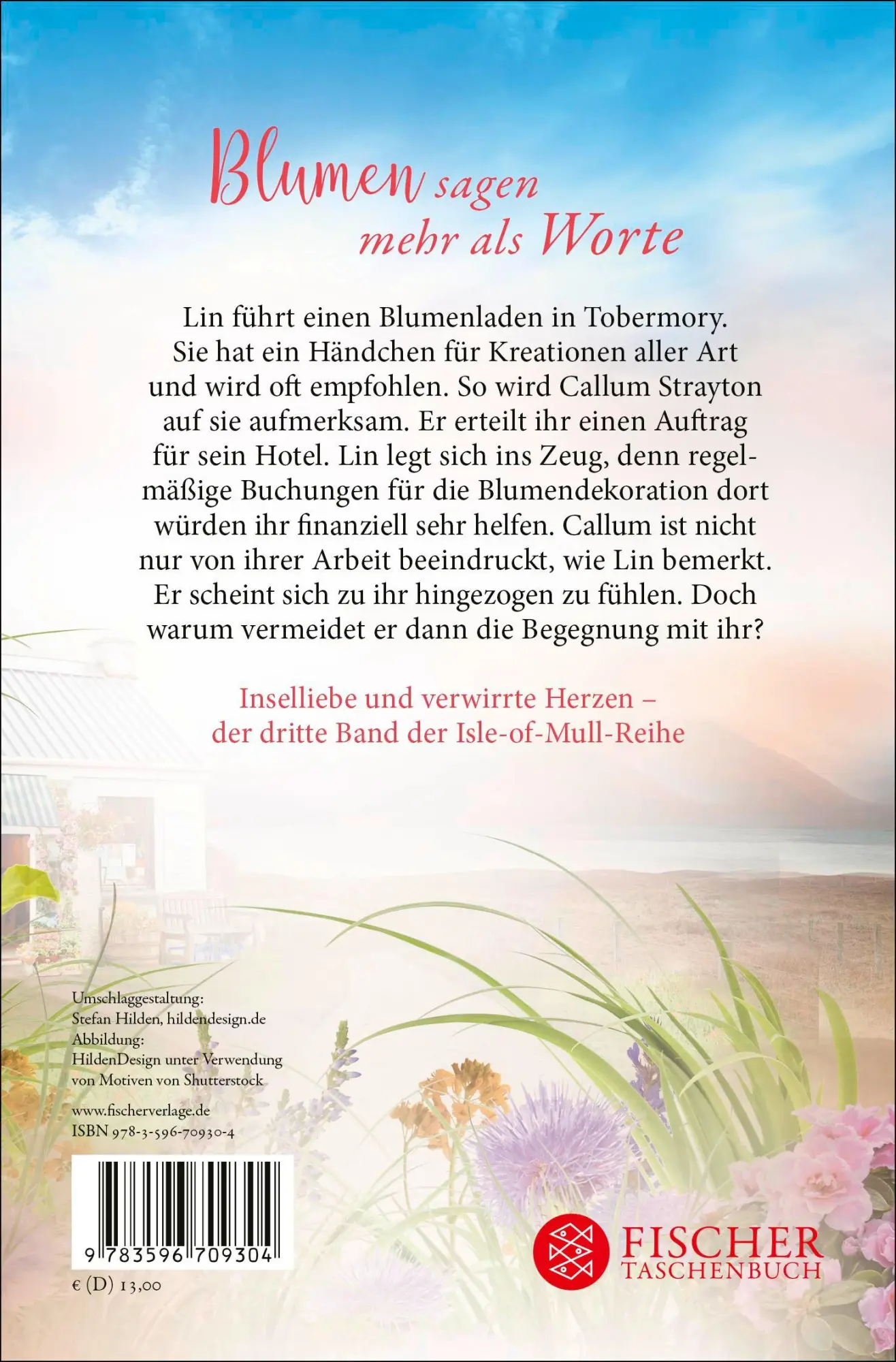 Rückseite: 9783596709304 | Der schottische Blumenladen der Herzen | Roman | Emma Bishop | Buch