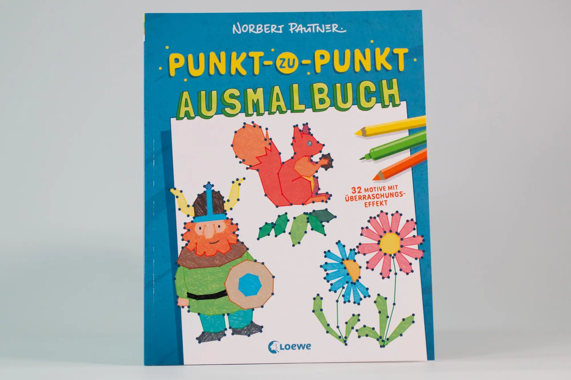 Bild: 9783743219304 | Punkt-zu-Punkt-Ausmalbuch (blau) | Norbert Pautner | Taschenbuch