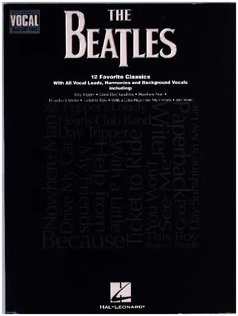 Cover: 73999429404 | The Beatles: Note-for-Note Vocal Transcriptions | The Beatles | Buch