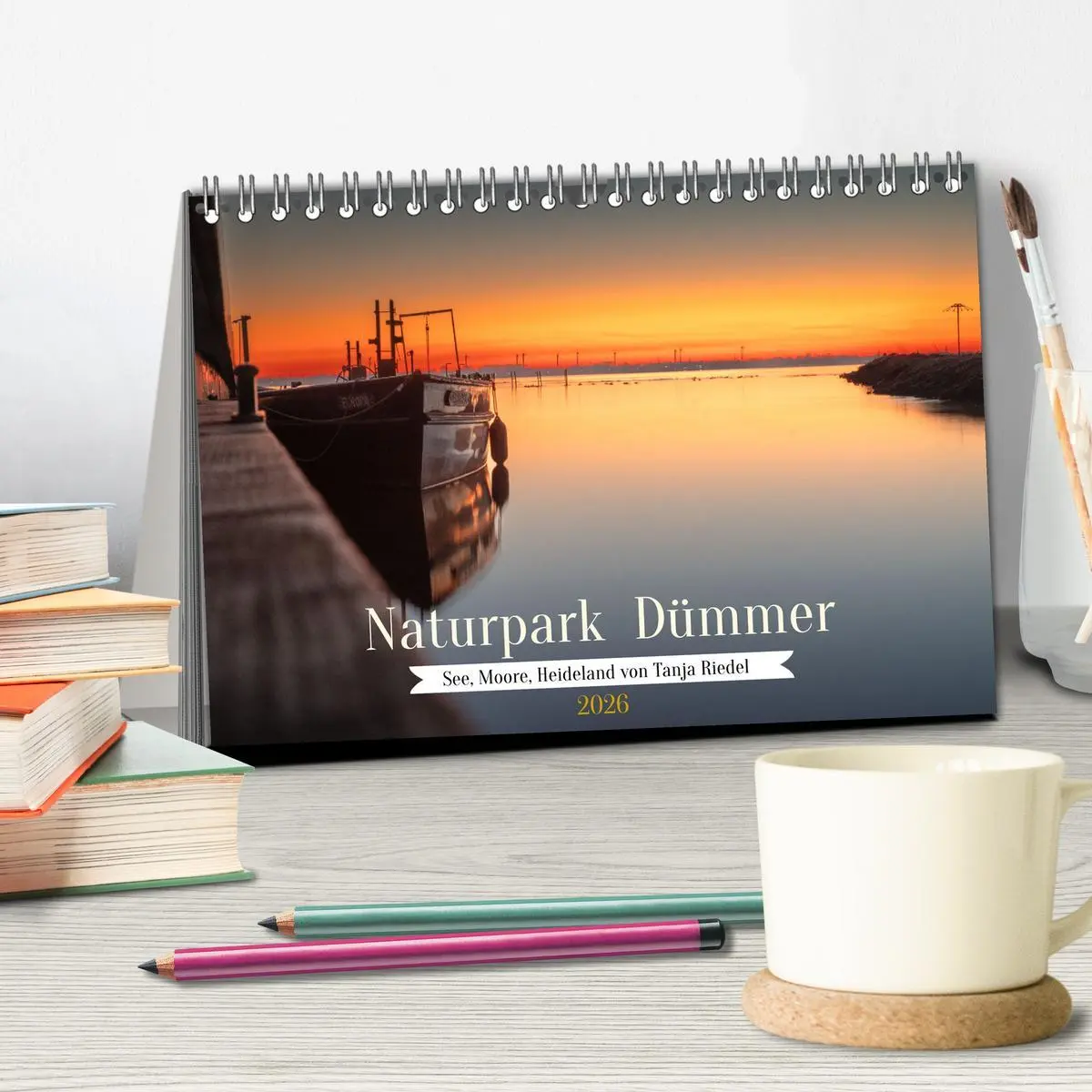 Bild: 9783457339404 | Naturpark Dümmer (Tischkalender 2026 DIN A5 quer), CALVENDO...
