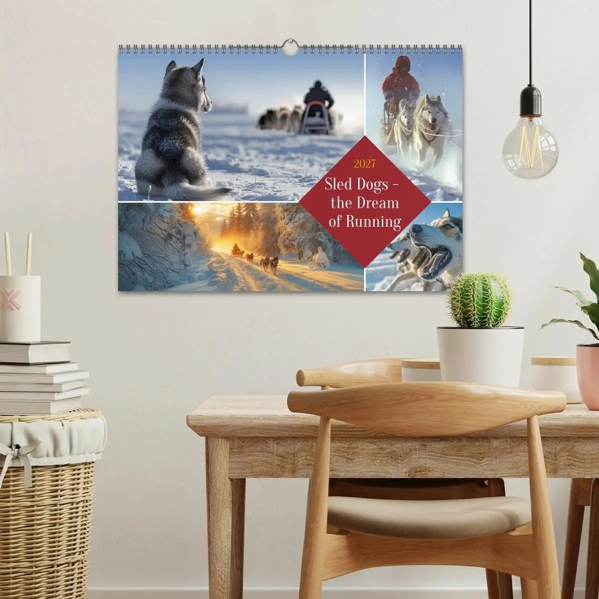 Bild: 9783569139404 | Sled Dogs - the Dream of Running (Wall Calendar 2027 DIN A3...