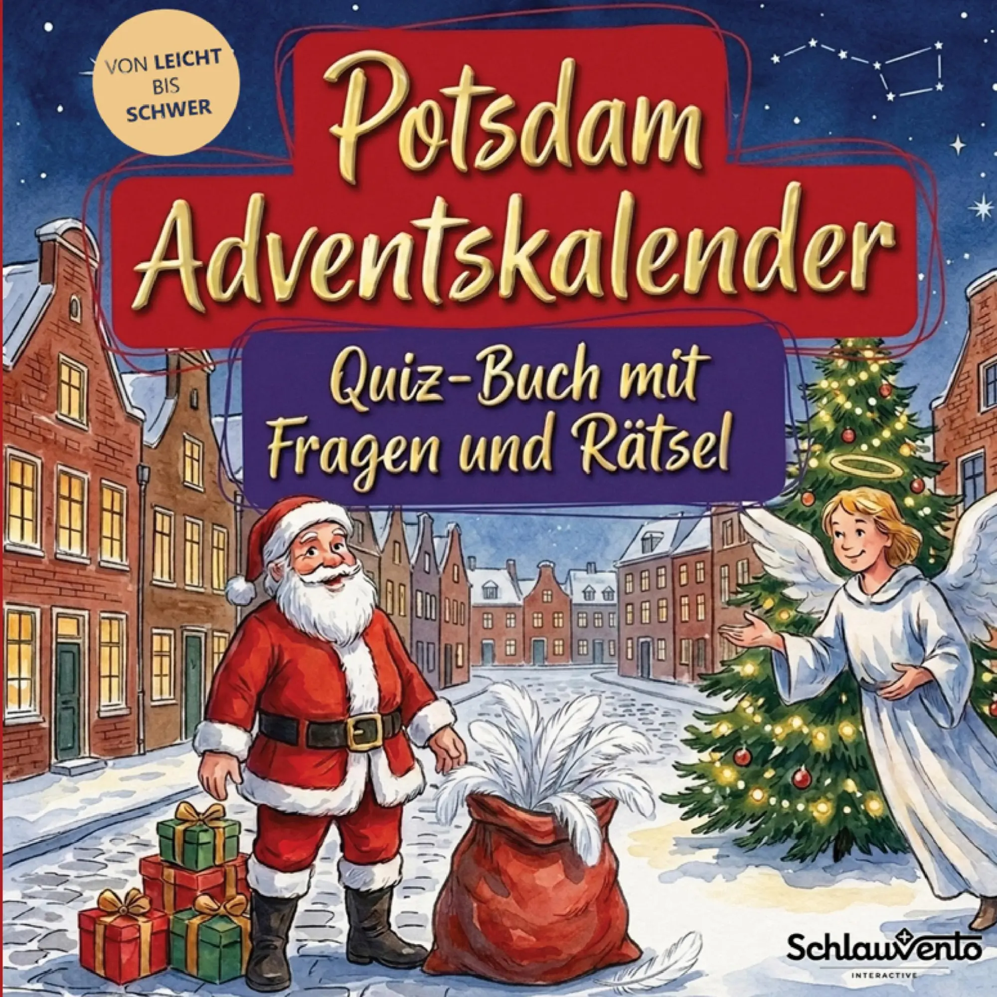 Cover: 9783693199404 | Potsdam-Adventskalender: Quiz-Buch mit Fragen und Rätsel | Interactive