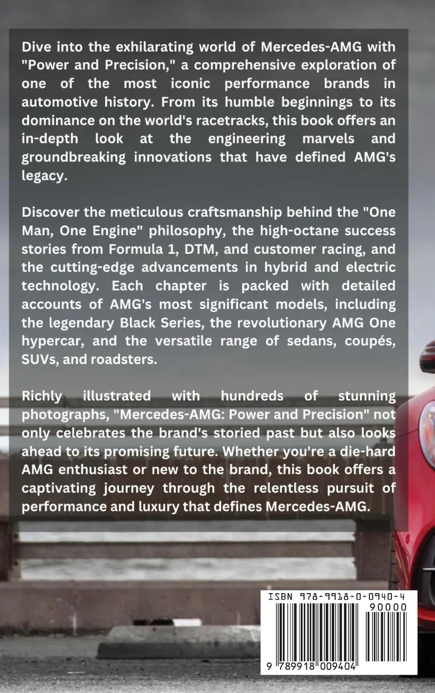 Rückseite: 9789918009404 | Mercedes AMG | Power and Precision: Power and Precision | Psaila