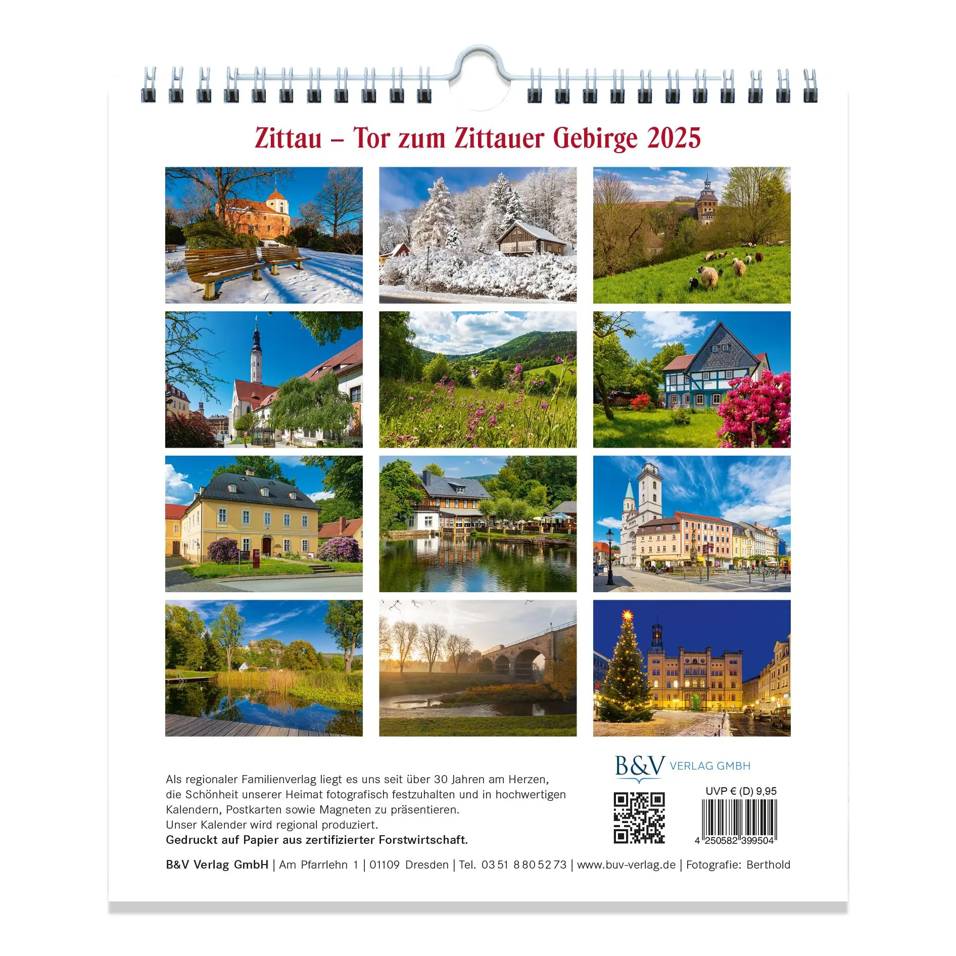 Bild: 4250582399504 | Kalender Zittau 2026 - Tor zum Zittauer Gebirge | Kalender | Deutsch