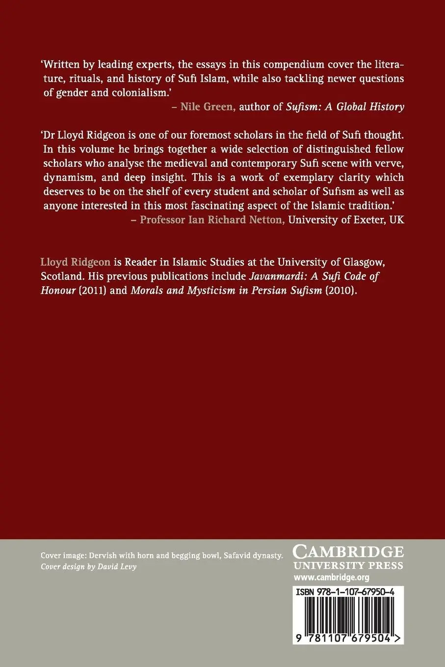 Rückseite: 9781107679504 | The Cambridge Companion to Sufism | Lloyd Ridgeon | Taschenbuch | 2019