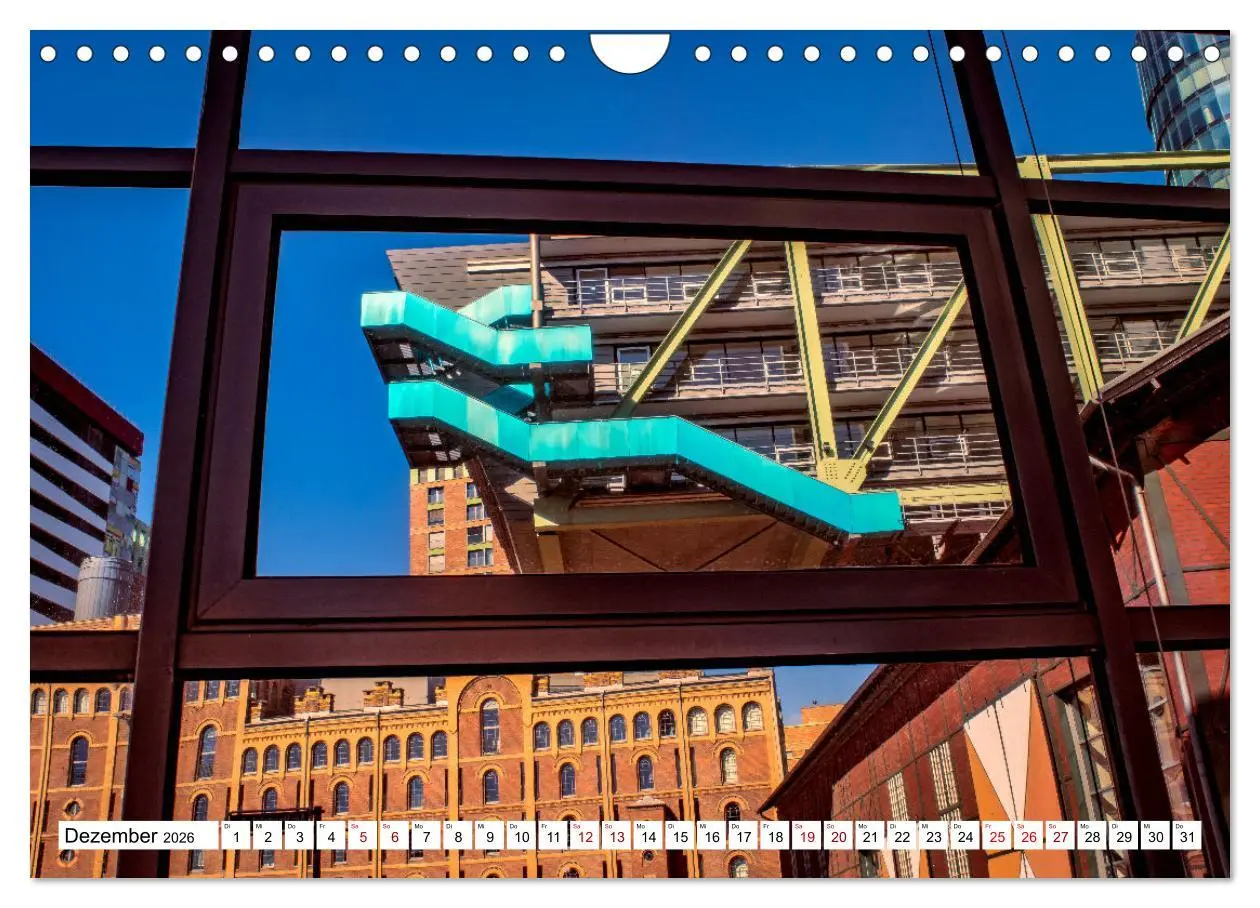 Bild: 9783457569504 | Düsseldorf Medienhafen (Wandkalender 2026 DIN A4 quer), CALVENDO...