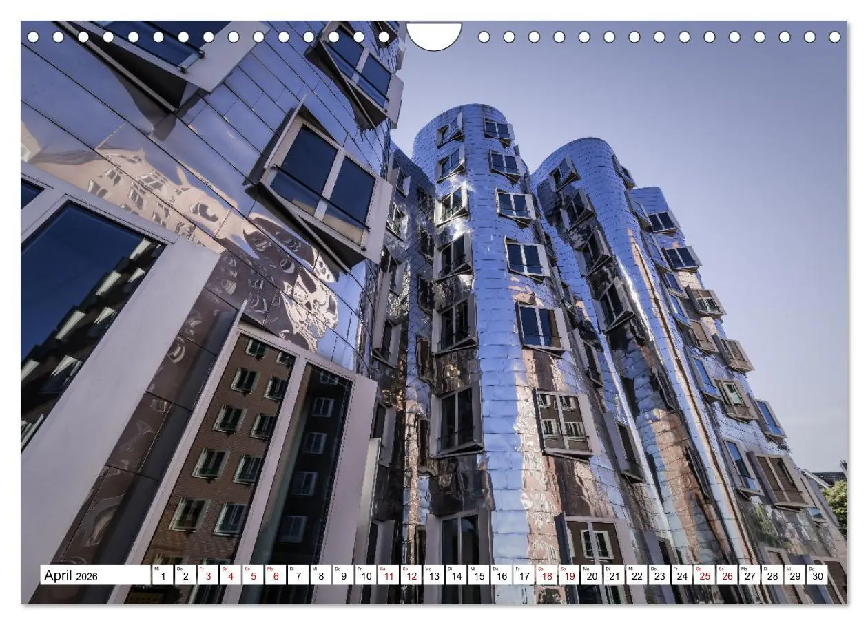 Bild: 9783457569504 | Düsseldorf Medienhafen (Wandkalender 2026 DIN A4 quer), CALVENDO...