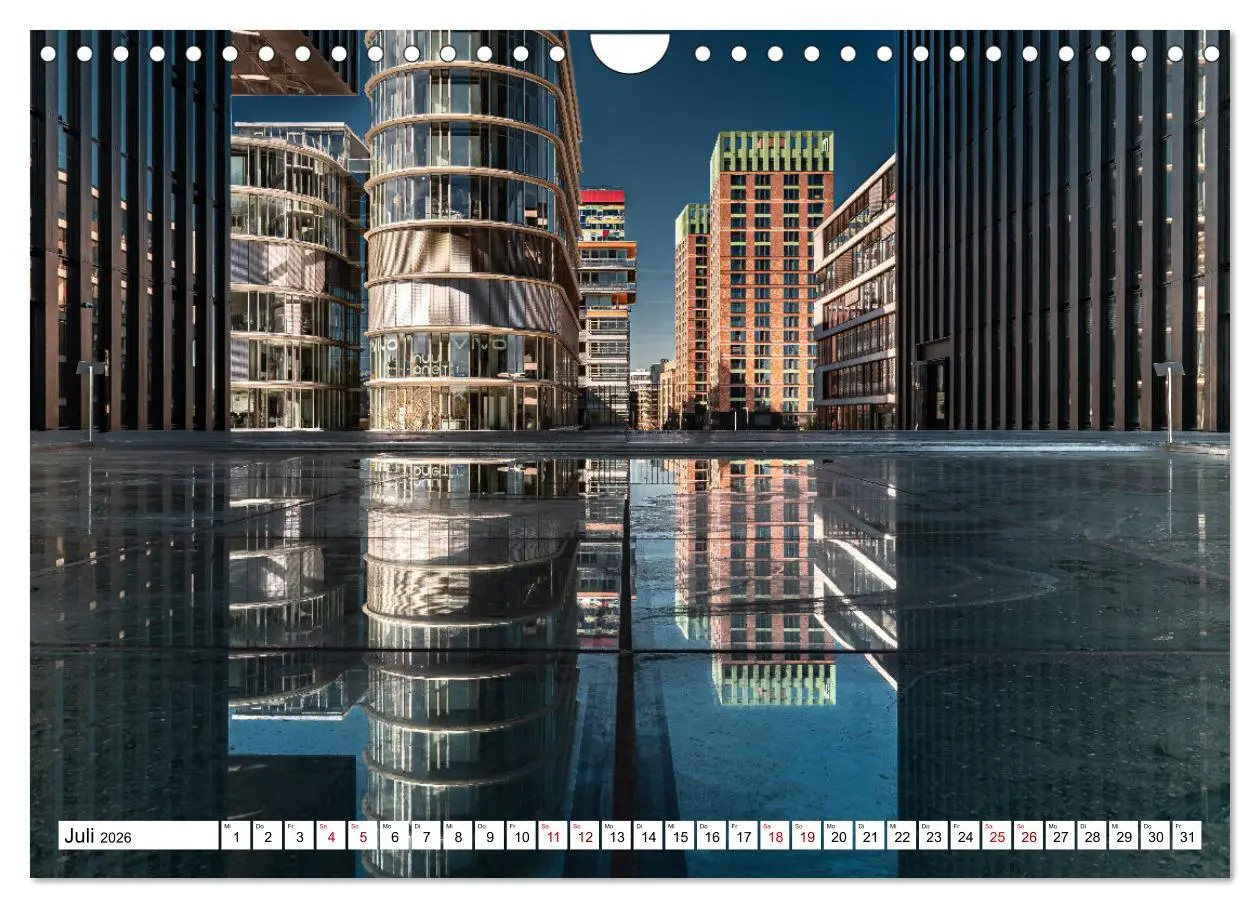 Bild: 9783457569504 | Düsseldorf Medienhafen (Wandkalender 2026 DIN A4 quer), CALVENDO...