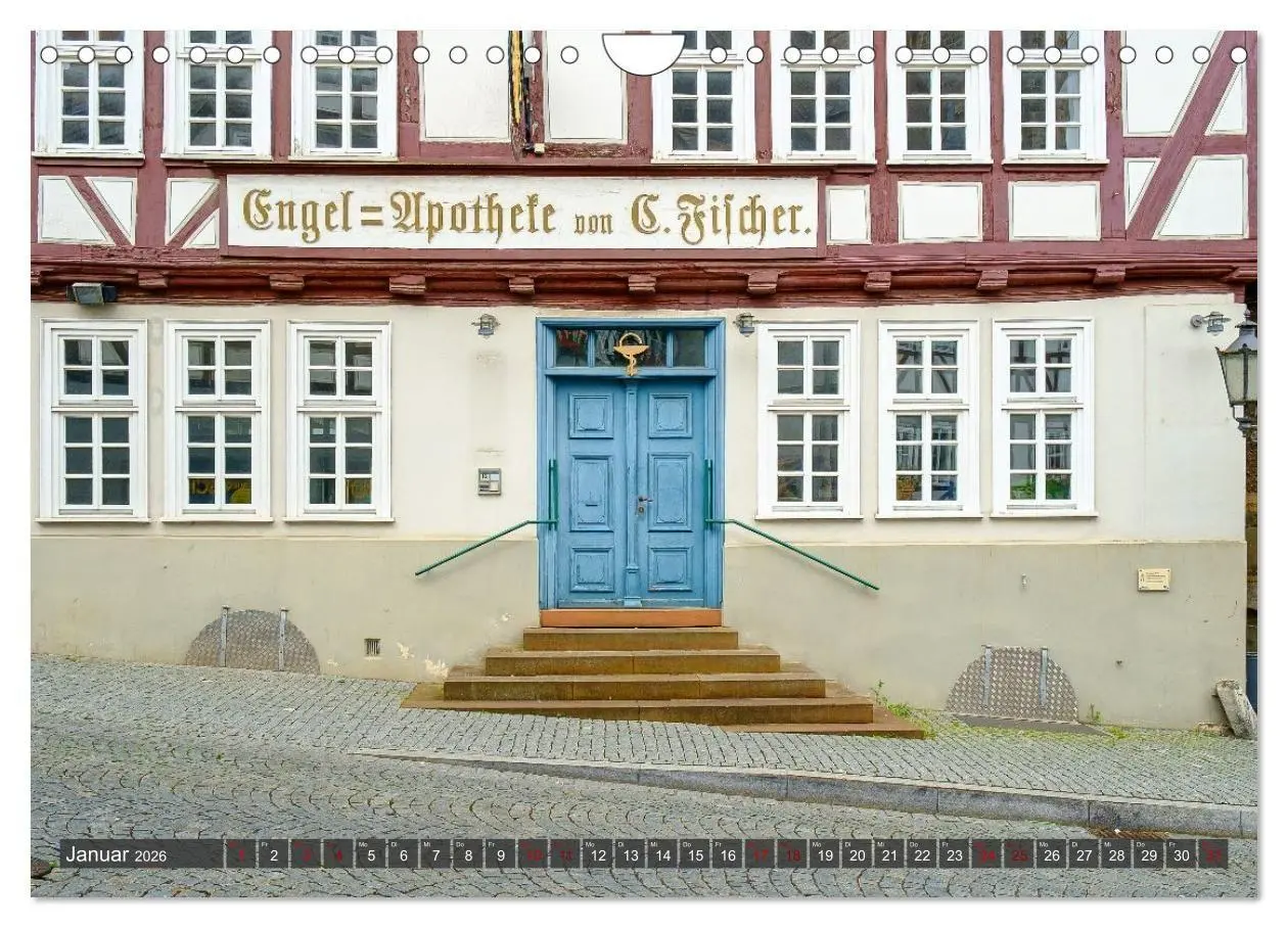 Bild: 9783516729504 | Ein Blick auf Homberg an der Efze in Farbe (Wandkalender 2026 DIN...