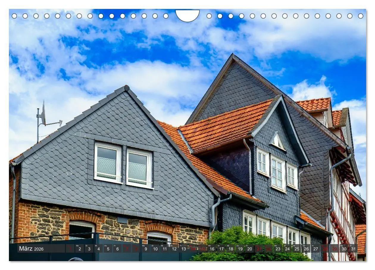 Bild: 9783516729504 | Ein Blick auf Homberg an der Efze in Farbe (Wandkalender 2026 DIN...