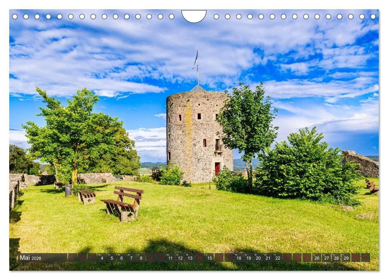 Bild: 9783516729504 | Ein Blick auf Homberg an der Efze in Farbe (Wandkalender 2026 DIN...