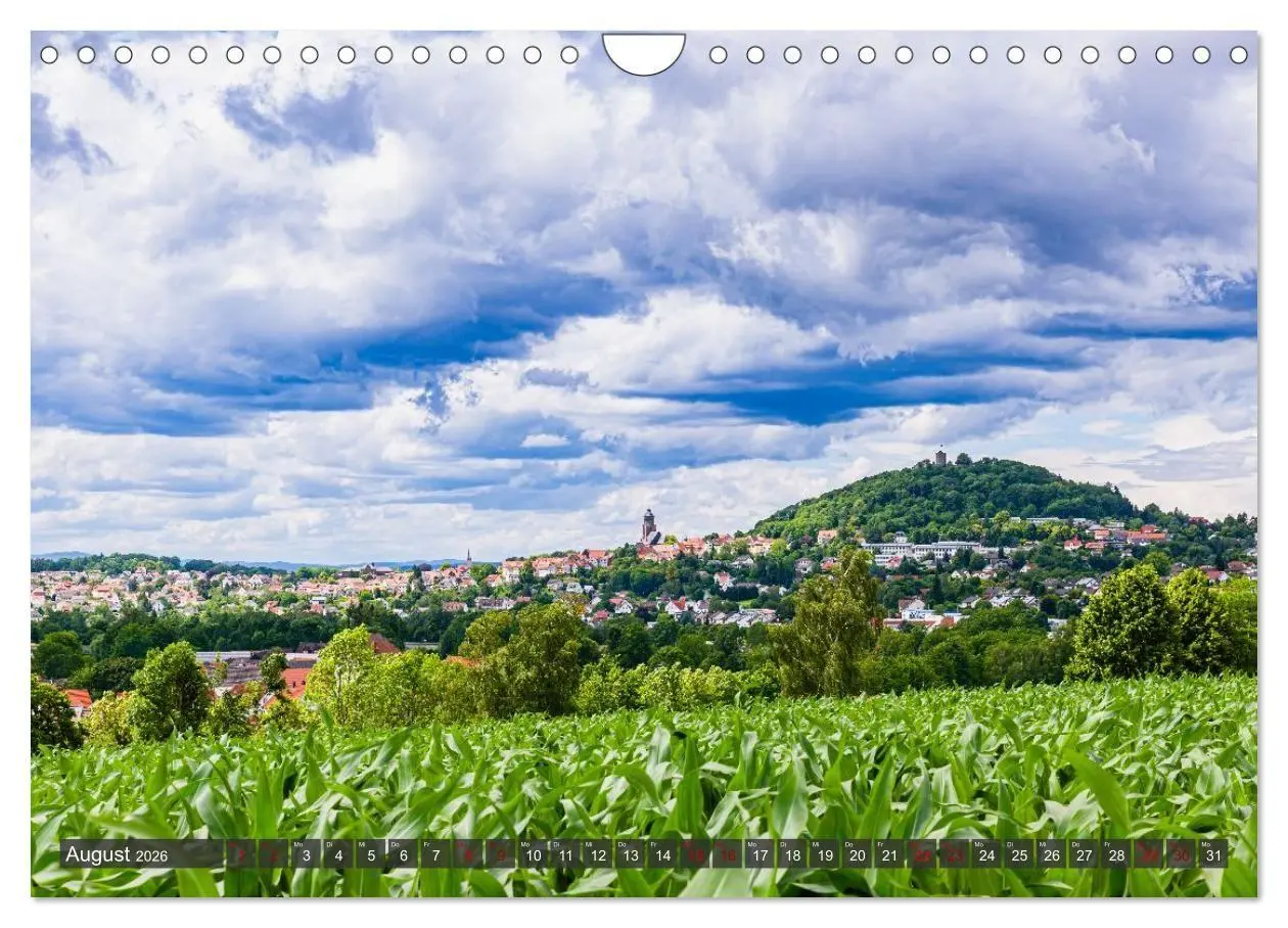 Bild: 9783516729504 | Ein Blick auf Homberg an der Efze in Farbe (Wandkalender 2026 DIN...