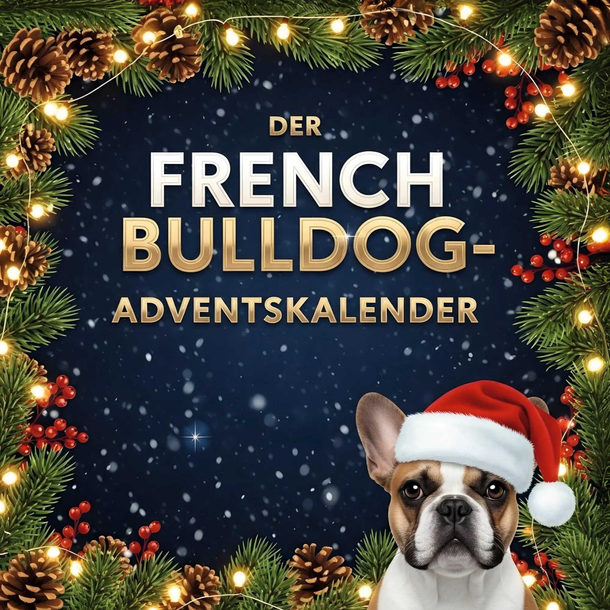 Cover: 9783695309504 | Der French Bulldog-Adventskalender | Anton Lange | Taschenbuch | 2025