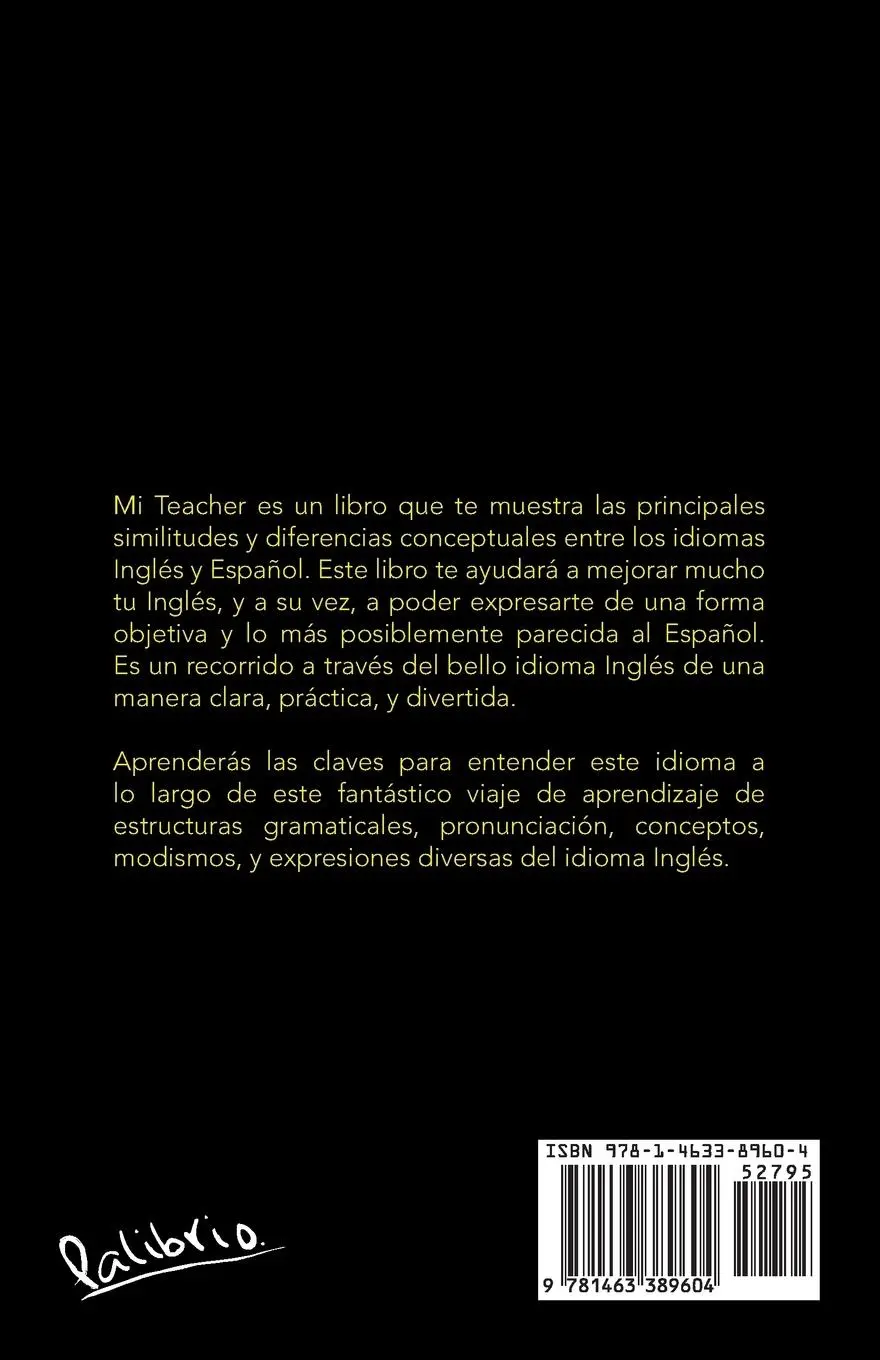 Rückseite: 9781463389604 | Mi Teacher | Un Manual de Ingles | Oscar Cejudo | Taschenbuch | 2014