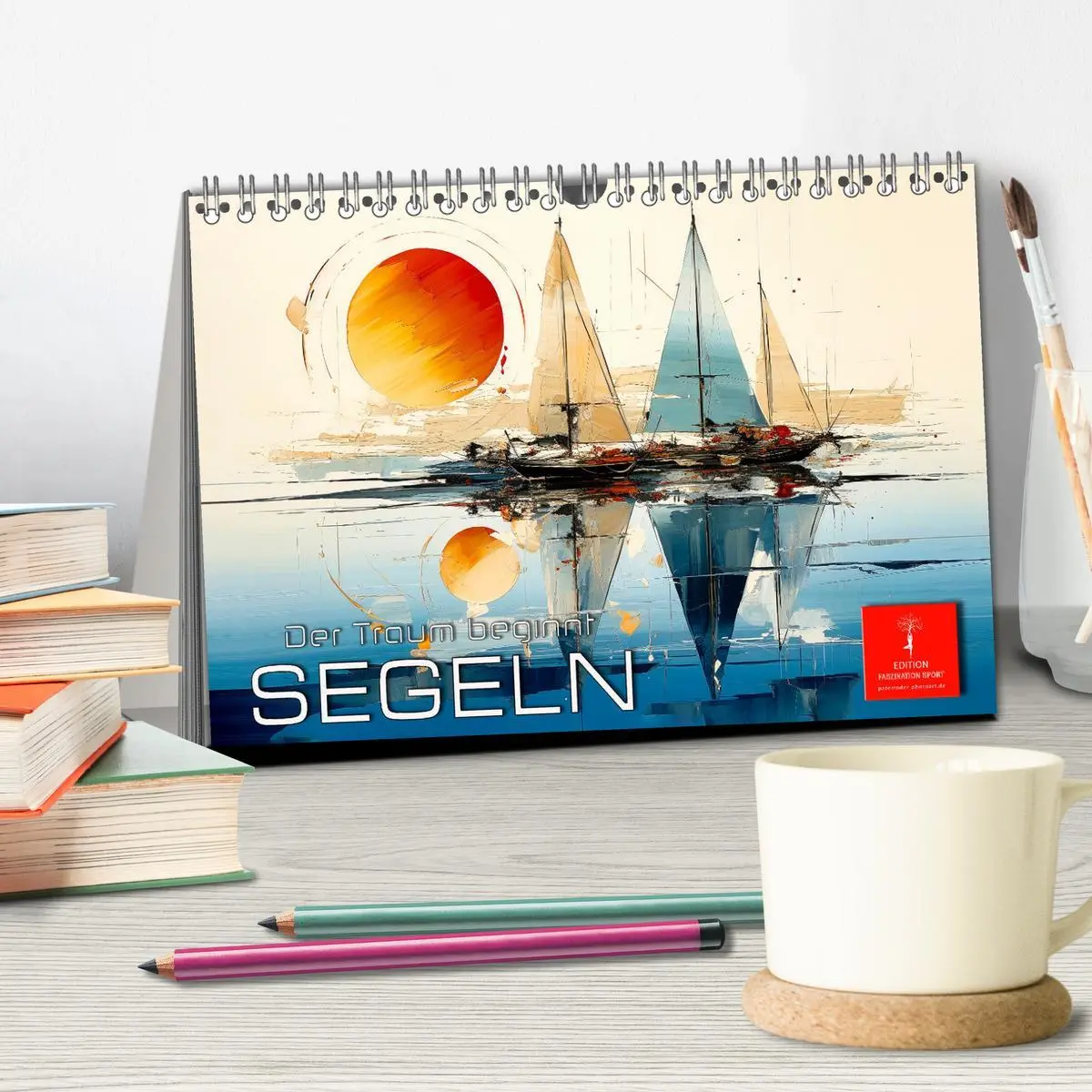Bild: 9783457489604 | Segeln, der Traum beginnt (Tischkalender 2026 DIN A5 quer),...