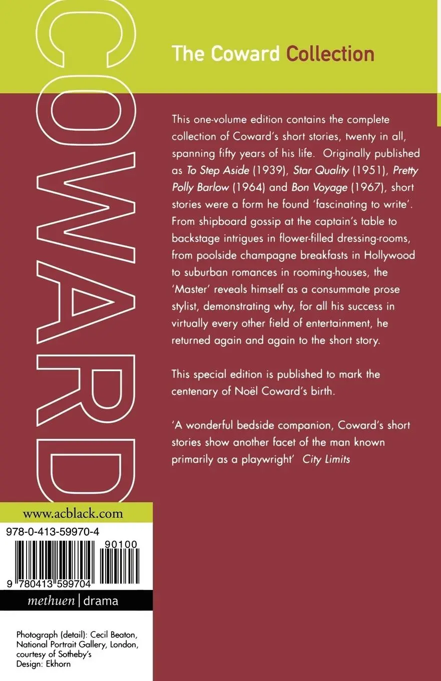 Rückseite: 9780413599704 | Collected Short Stories | Noel Coward (u. a.) | Taschenbuch | Englisch