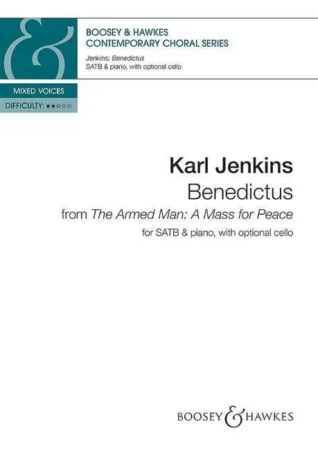 Cover: 9780851629704 | Benedictus | from The Armed Man: A Mass for Peace | Karl Jenkins