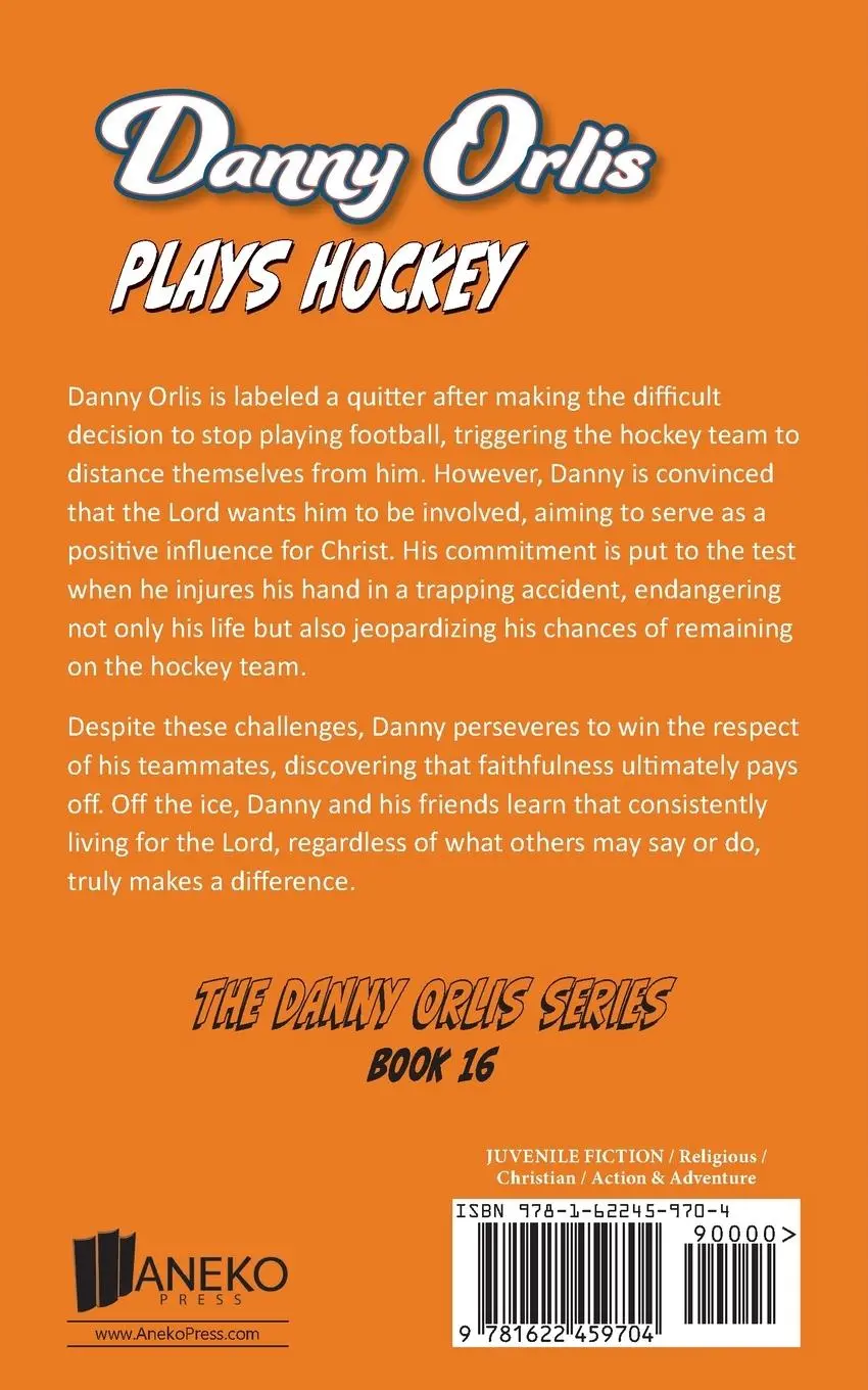 Rückseite: 9781622459704 | Danny Orlis Plays Hockey | Bernard Palmer | Taschenbuch | Englisch