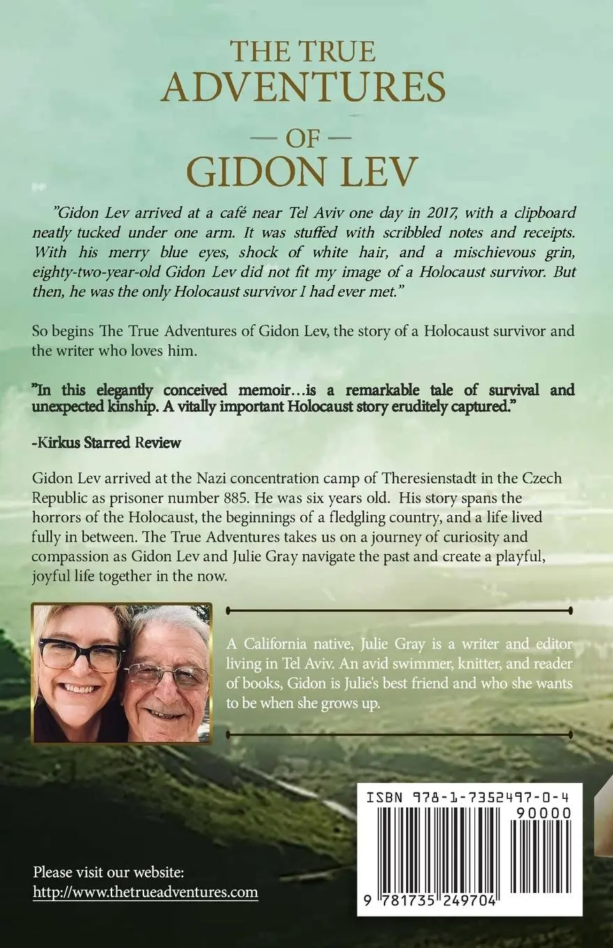 Rückseite: 9781735249704 | The True Adventures of Gidon Lev | Rascal Holocaust Survivor Optimist