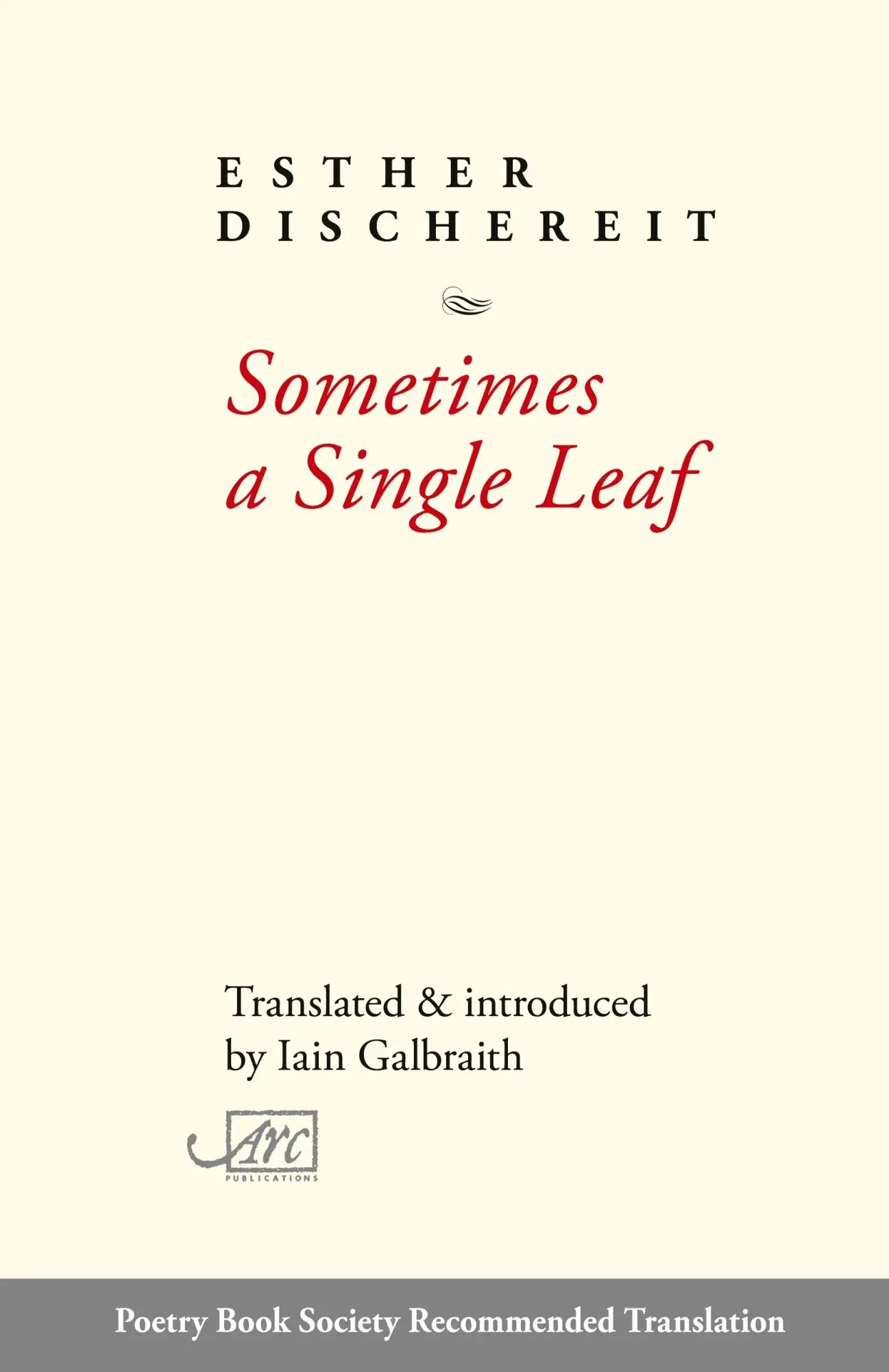 Cover: 9781911469704 | Sometimes a Single Leaf | Esther Dischereit | Taschenbuch | Englisch