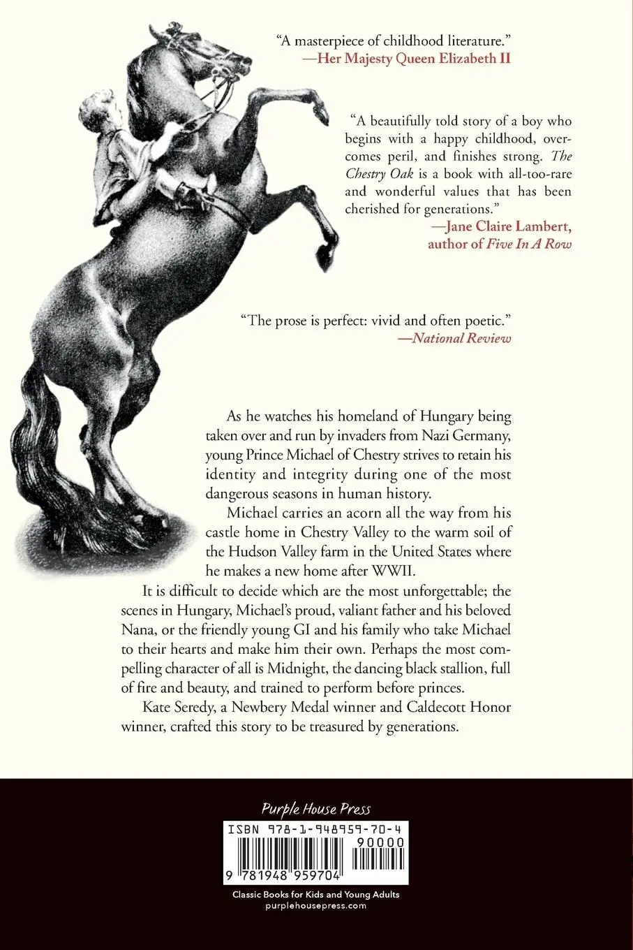 Rückseite: 9781948959704 | The Chestry Oak | Kate Seredy | Taschenbuch | Kartoniert / Broschiert