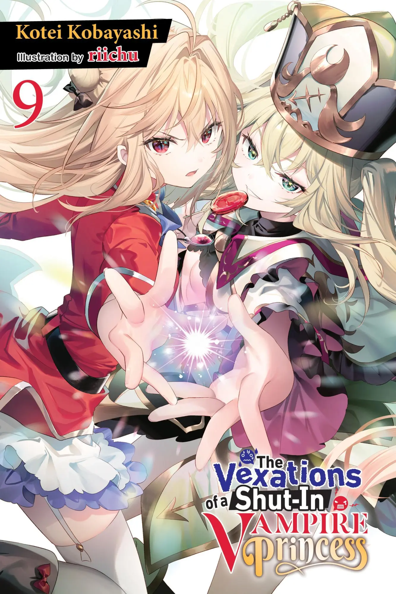 Cover: 9781975379704 | The Vexations of a Shut-In Vampire Princess, Vol. 9 (Light Novel)