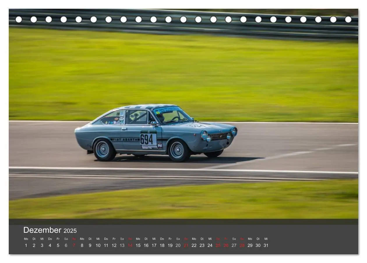 Bild: 9783435529704 | Youngtimer Racing Cars (Tischkalender 2025 DIN A5 quer), CALVENDO...