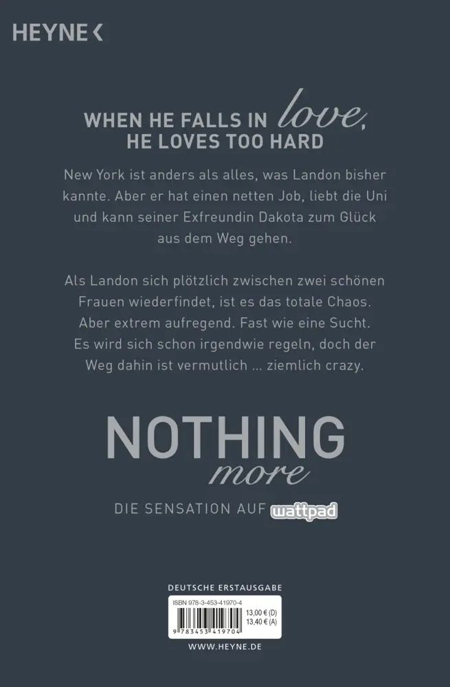 Bild: 9783453419704 | Nothing more | Anna Todd | Taschenbuch | After | 320 S. | Deutsch