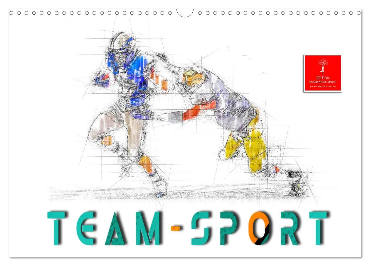 Cover: 9783457549704 | Team-Sport (Wandkalender 2026 DIN A3 quer), CALVENDO Monatskalender