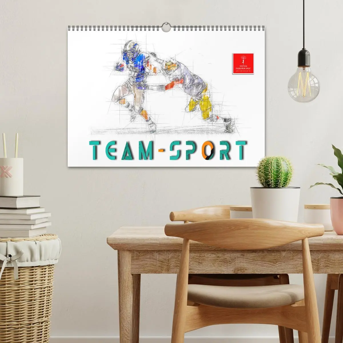 Bild: 9783457549704 | Team-Sport (Wandkalender 2026 DIN A3 quer), CALVENDO Monatskalender