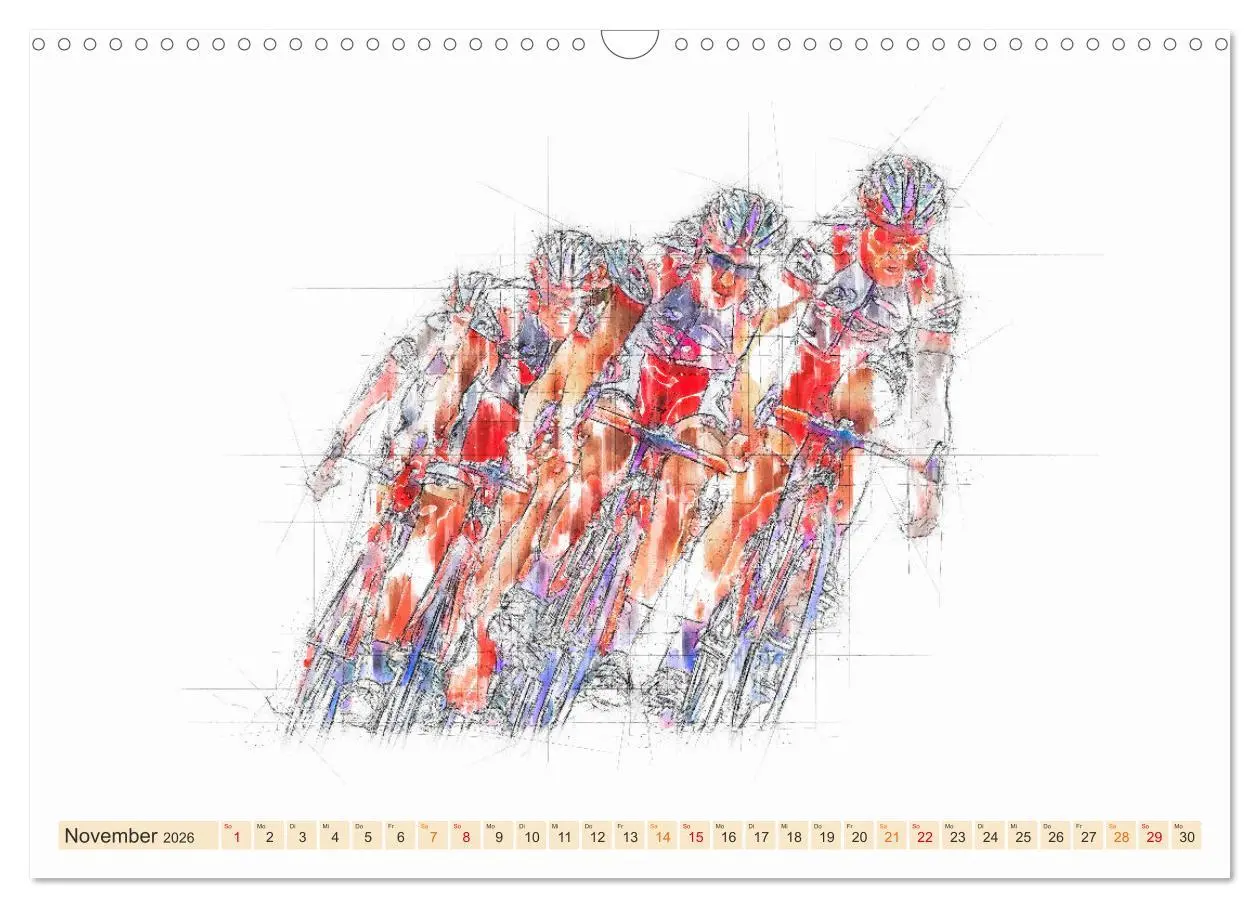 Bild: 9783457549704 | Team-Sport (Wandkalender 2026 DIN A3 quer), CALVENDO Monatskalender
