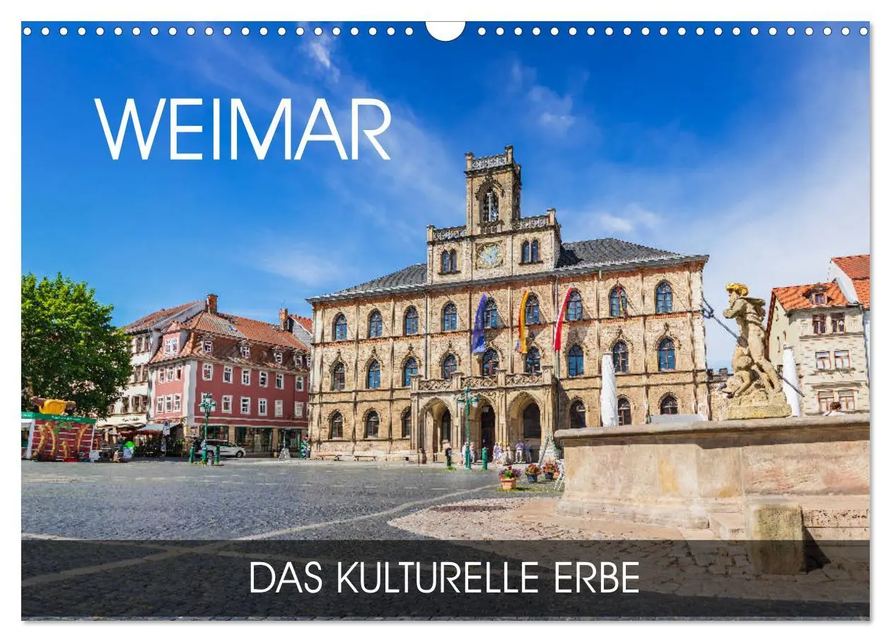 Cover: 9783457789704 | Weimar - das kulturelle Erbe (Wandkalender 2026 DIN A3 quer),...