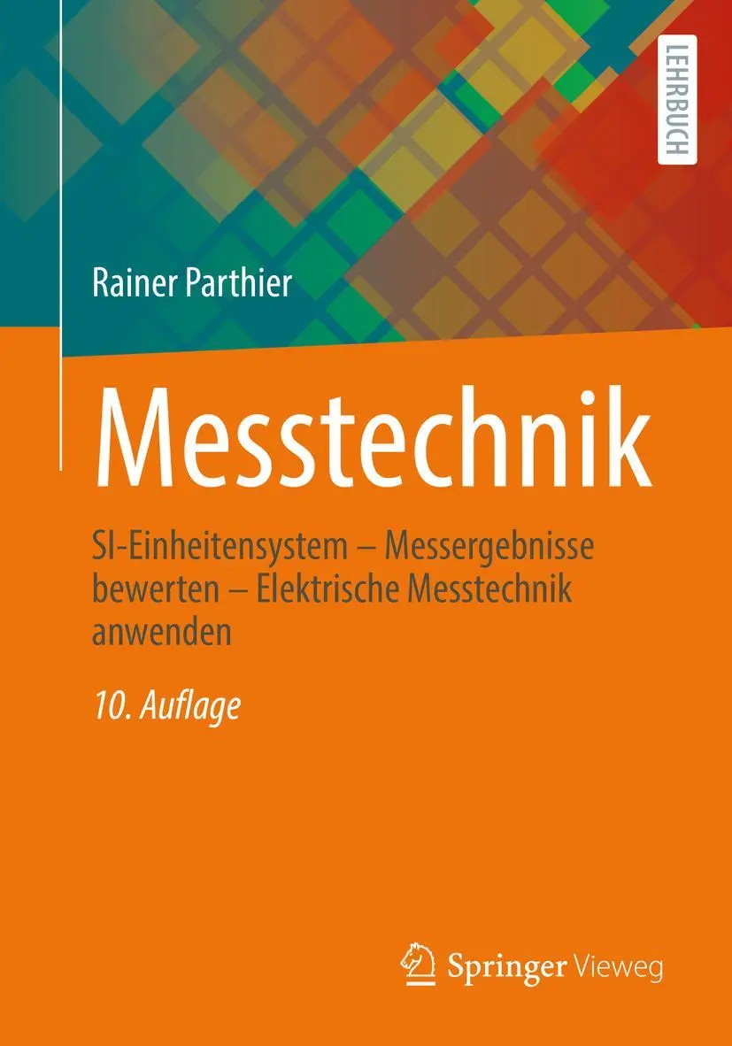 Cover: 9783658379704 | Messtechnik | Rainer Parthier | Taschenbuch | xiii | Deutsch | 2022