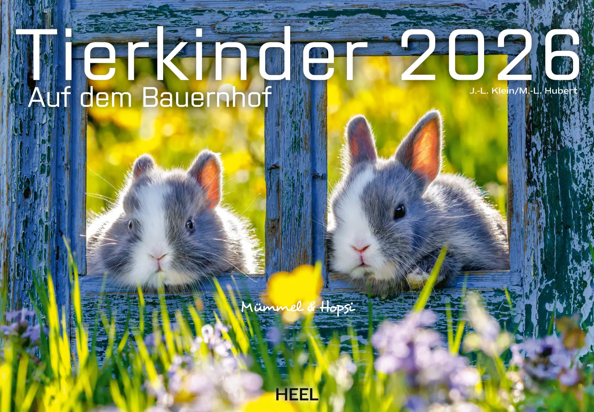 Cover: 9783966649704 | Tierkinder auf dem Bauernhof Kalender 2026 | J. -L. Klein (u. a.)