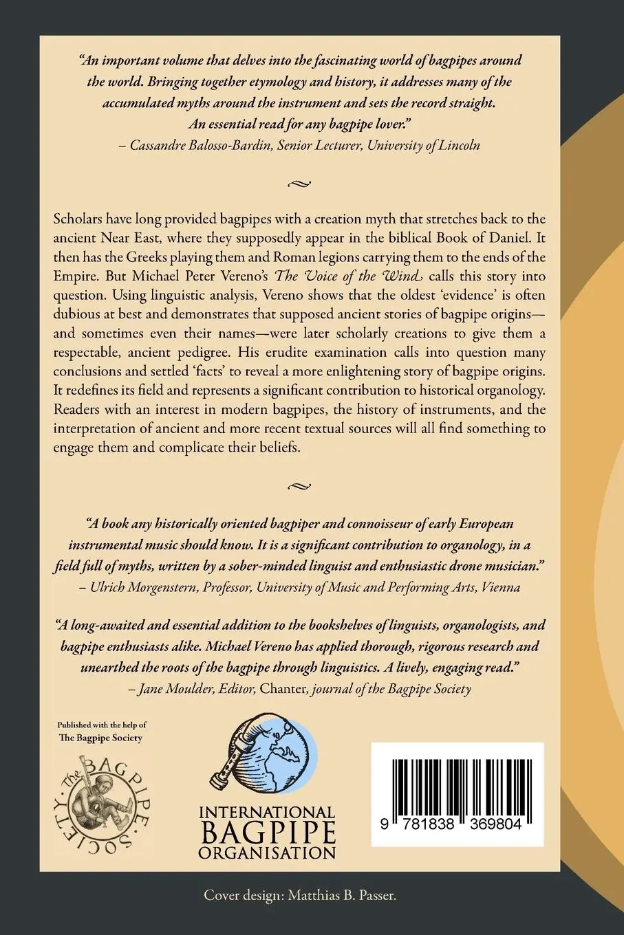 Rückseite: 9781838369804 | The Voice of the Wind | Michael Peter Vereno | Taschenbuch | Englisch