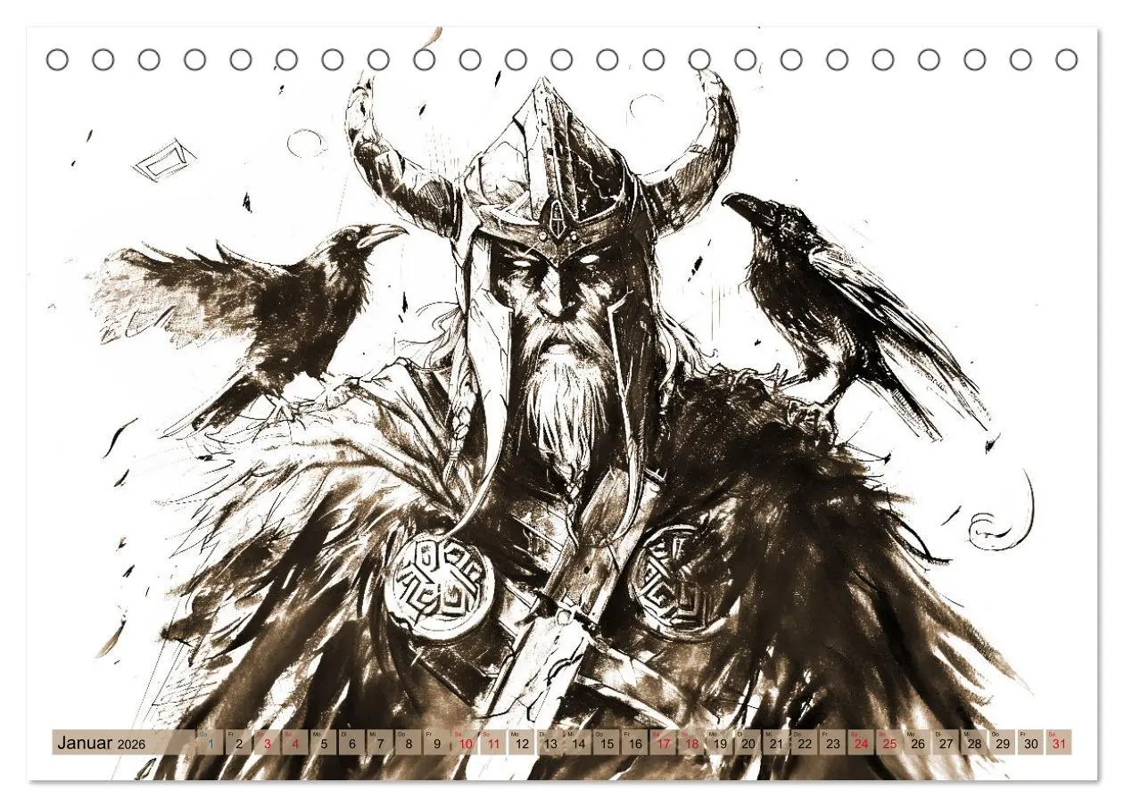 Bild: 9783457469804 | Götter der Wikinger - Skizzen zur Welt der Nordischen Mythologie...
