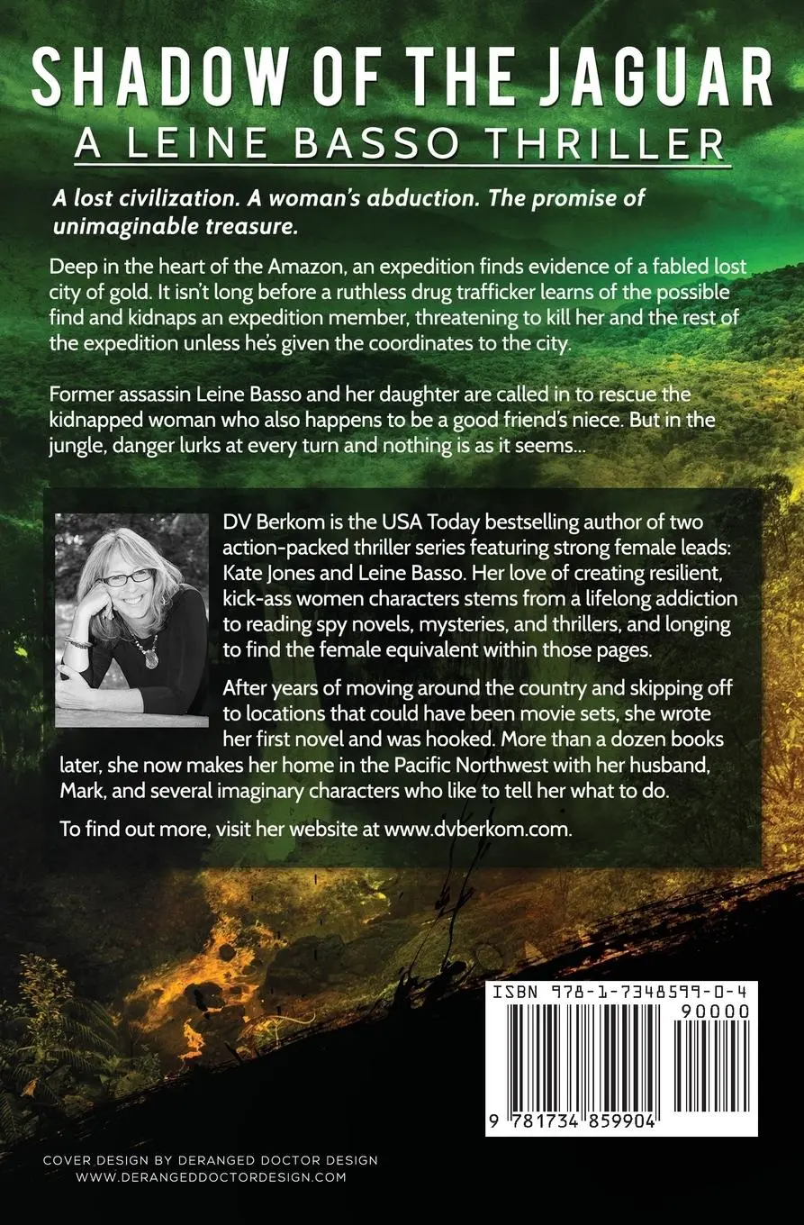 Rückseite: 9781734859904 | Shadow of the Jaguar | A Leine Basso Thriller | D. V. Berkom | Buch