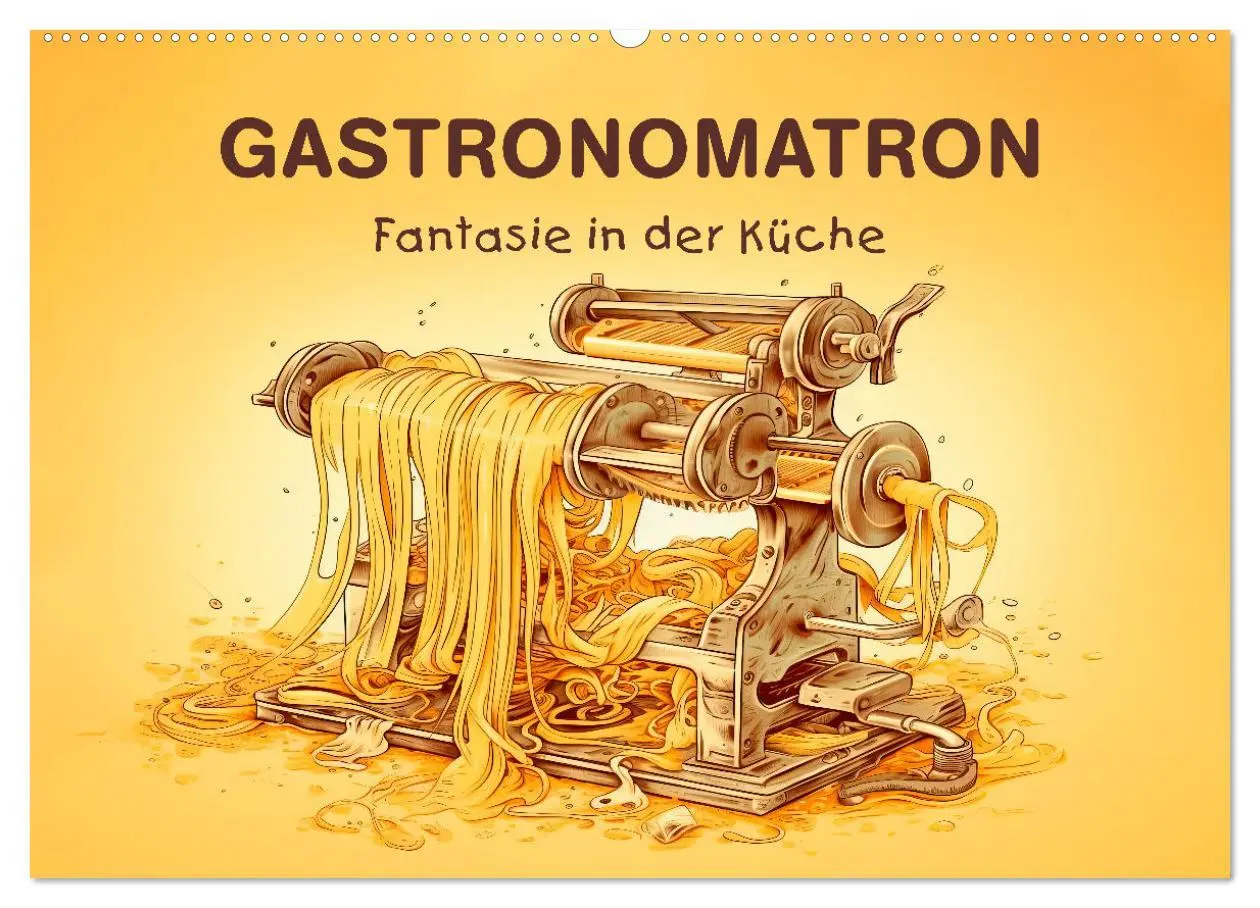 Cover: 9783457529904 | Gastronomatron - Fantasie in der Küche (Wandkalender 2026 DIN A2...