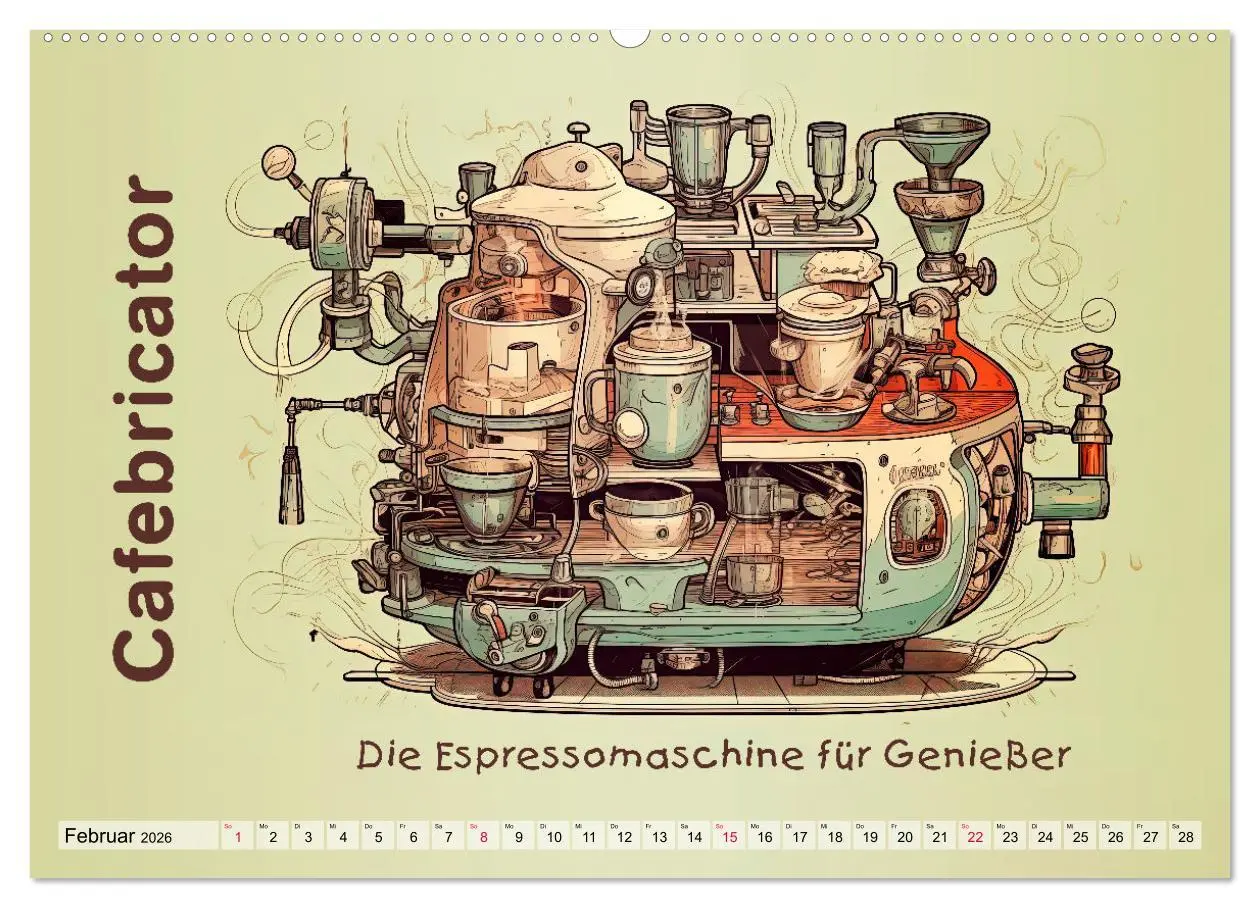 Bild: 9783457529904 | Gastronomatron - Fantasie in der Küche (Wandkalender 2026 DIN A2...