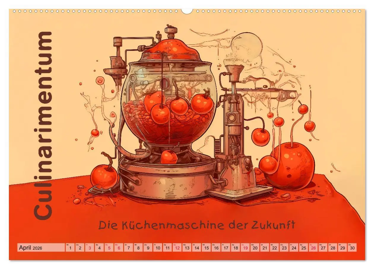 Bild: 9783457529904 | Gastronomatron - Fantasie in der Küche (Wandkalender 2026 DIN A2...