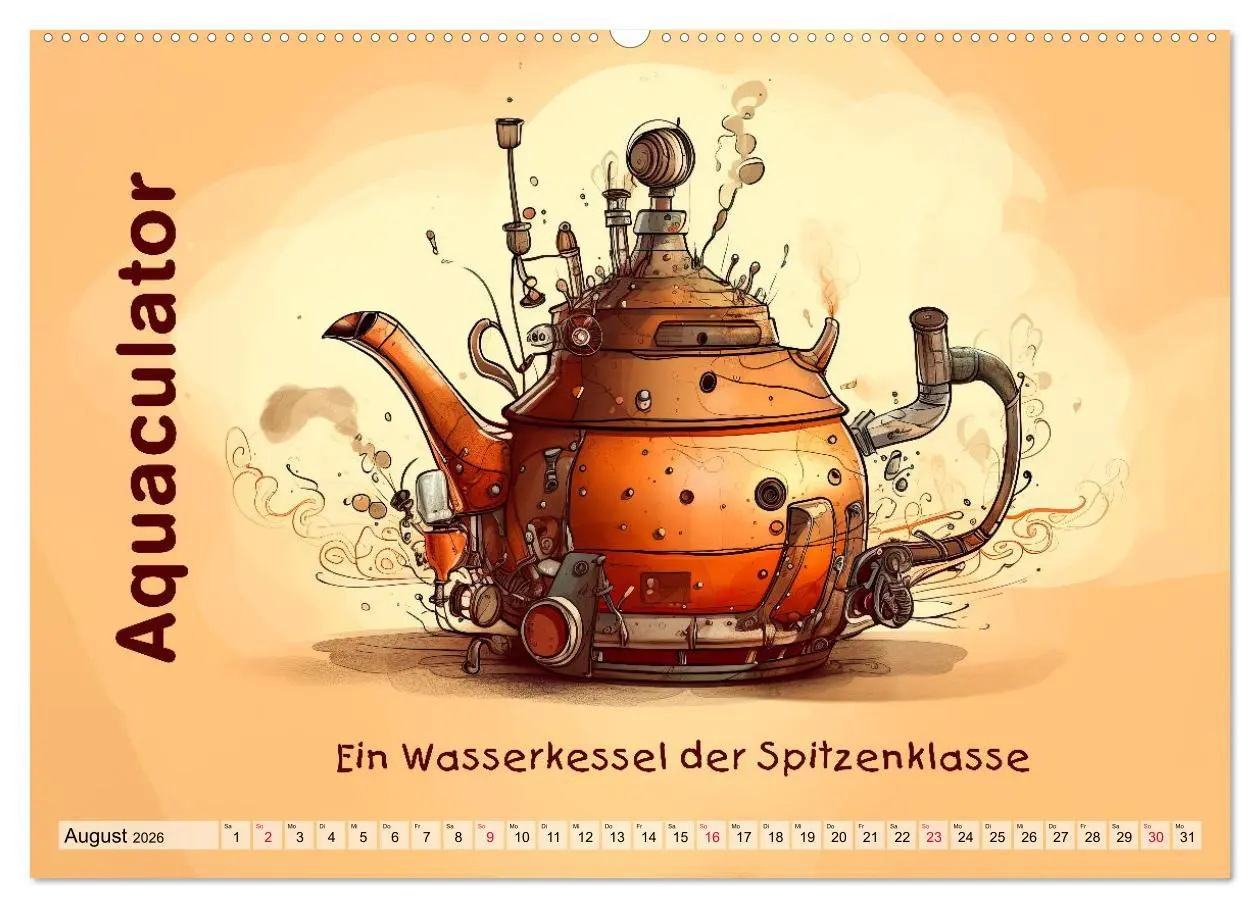 Bild: 9783457529904 | Gastronomatron - Fantasie in der Küche (Wandkalender 2026 DIN A2...