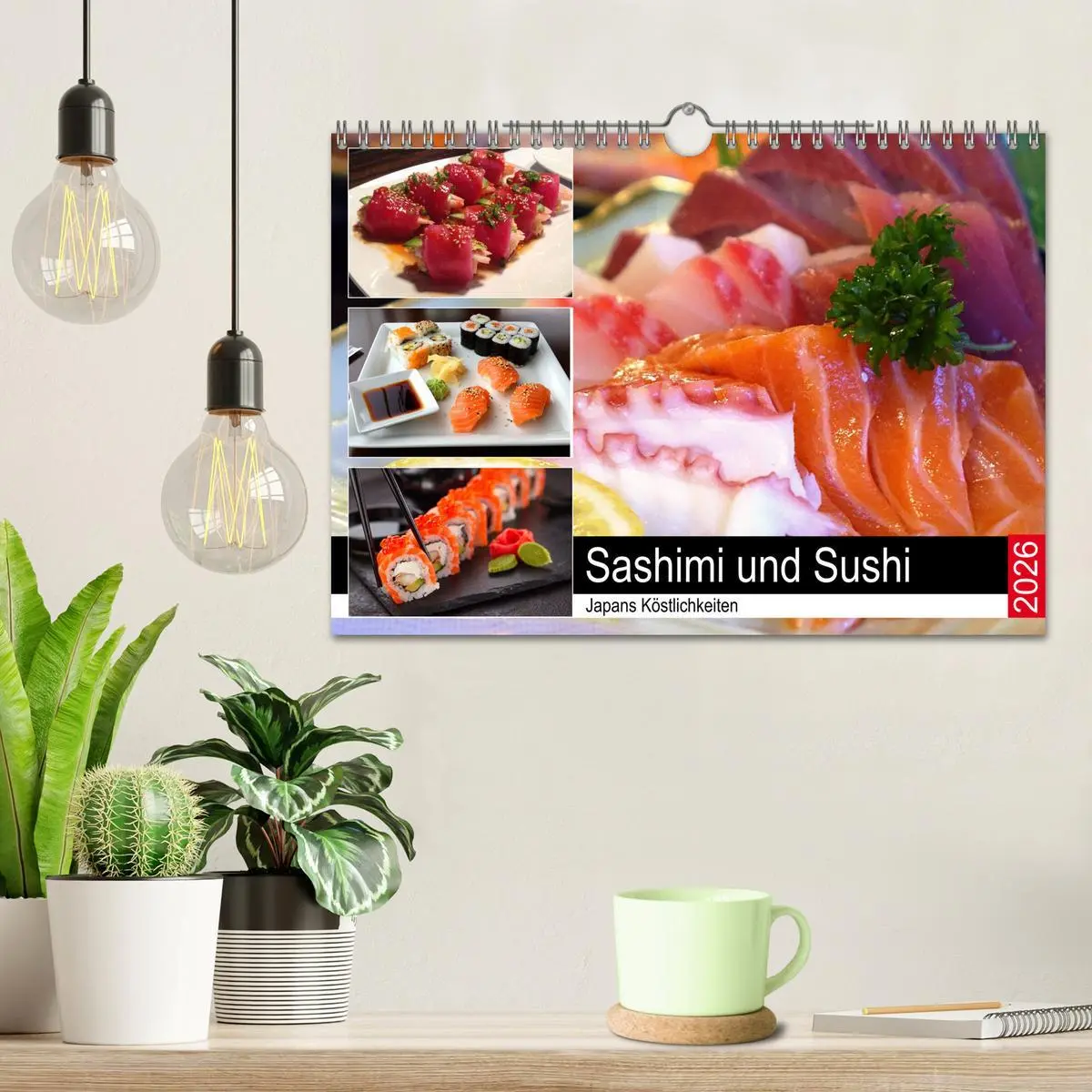 Bild: 9783457839904 | Sashimi und Sushi. Japans Köstlichkeiten (Wandkalender 2026 DIN A4...