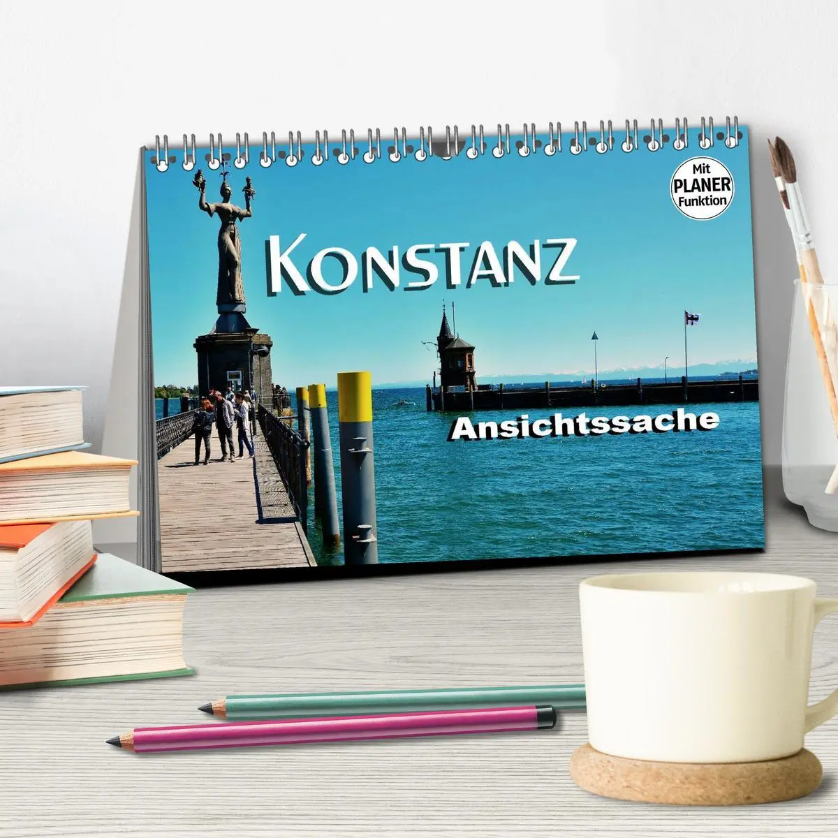 Bild: 9783457909904 | Konstanz - Ansichtssache (Tischkalender 2026 DIN A5 quer), CALVENDO...