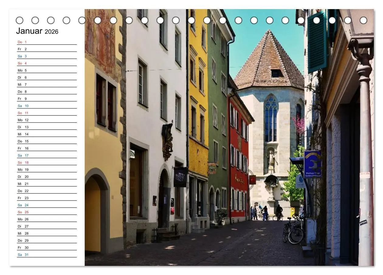Bild: 9783457909904 | Konstanz - Ansichtssache (Tischkalender 2026 DIN A5 quer), CALVENDO...