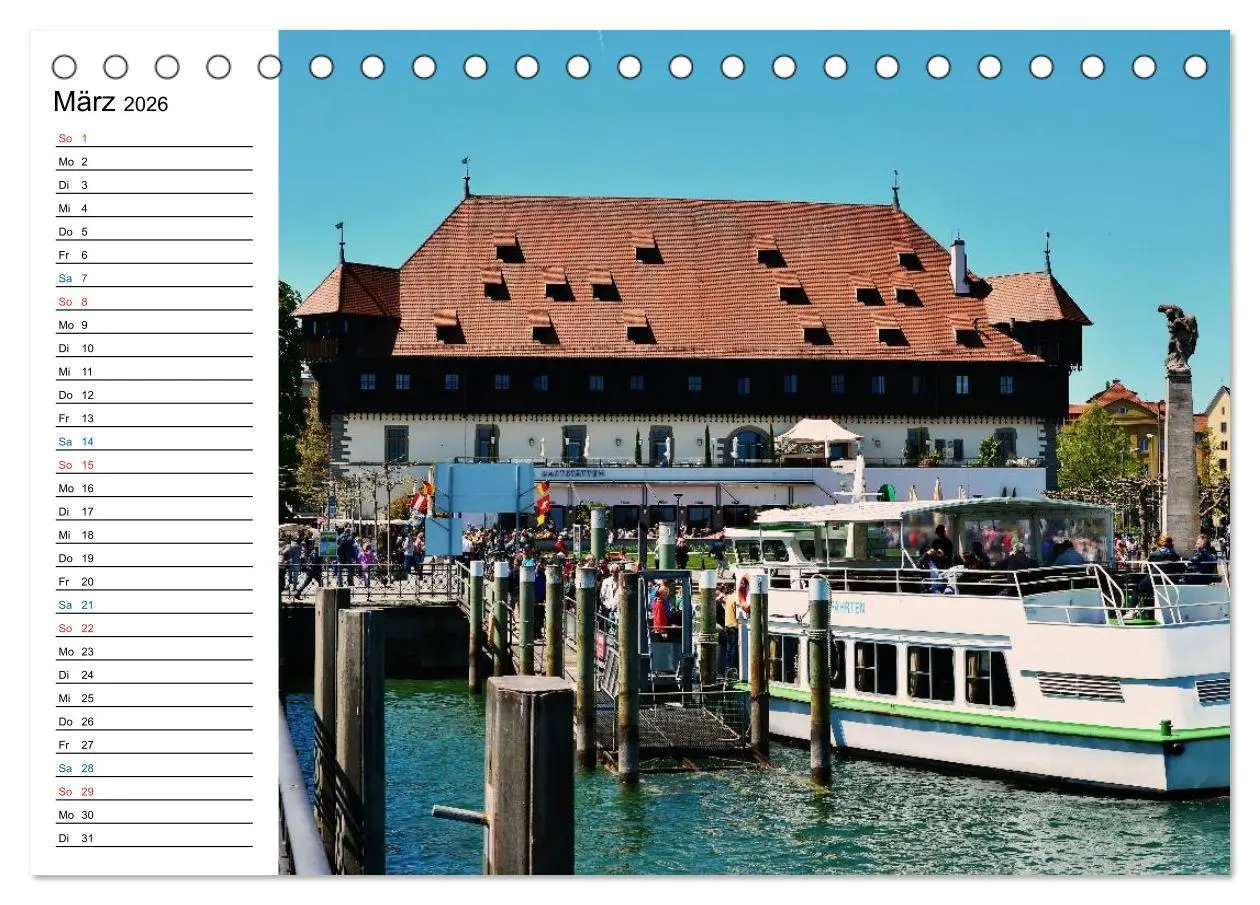 Bild: 9783457909904 | Konstanz - Ansichtssache (Tischkalender 2026 DIN A5 quer), CALVENDO...