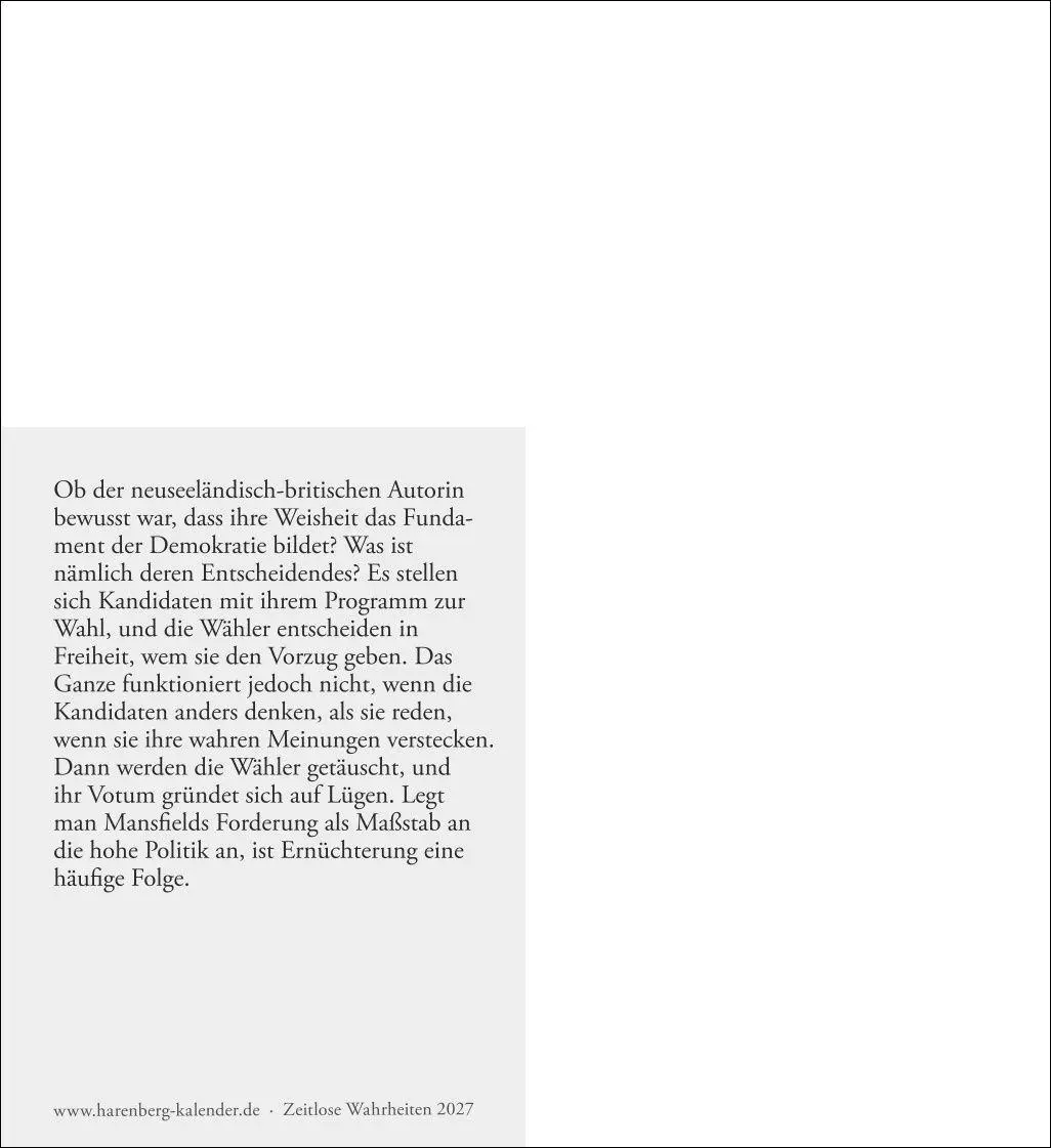 Bild: 9783840039904 | Zeitlose Wahrheiten Postkartenkalender 2027 - Kalender mit 53...