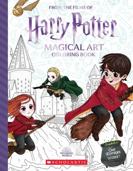 Cover: 9781338800005 | Magical Art Coloring Book (Harry Potter) | Cala Spinner | Taschenbuch