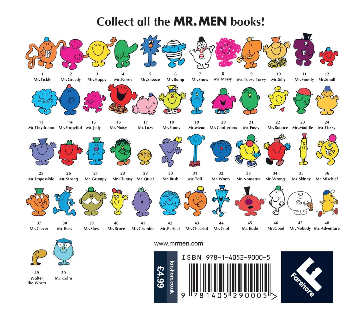 Rückseite: 9781405290005 | Mr. Worry | Roger Hargreaves | Taschenbuch | Englisch | 2018